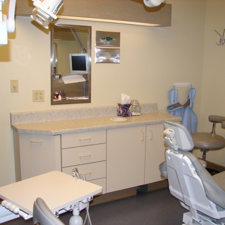 Dental Office counters and cabinets